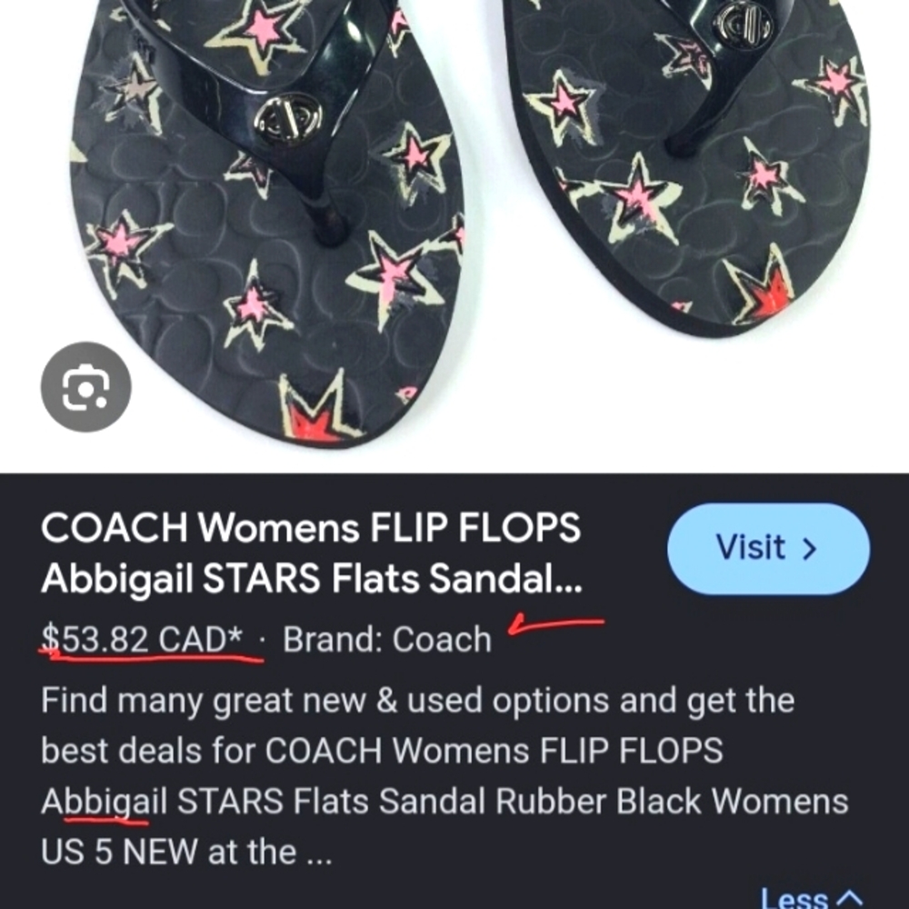 💥  COACH SANDALS  💥 - Picture 13 of 15